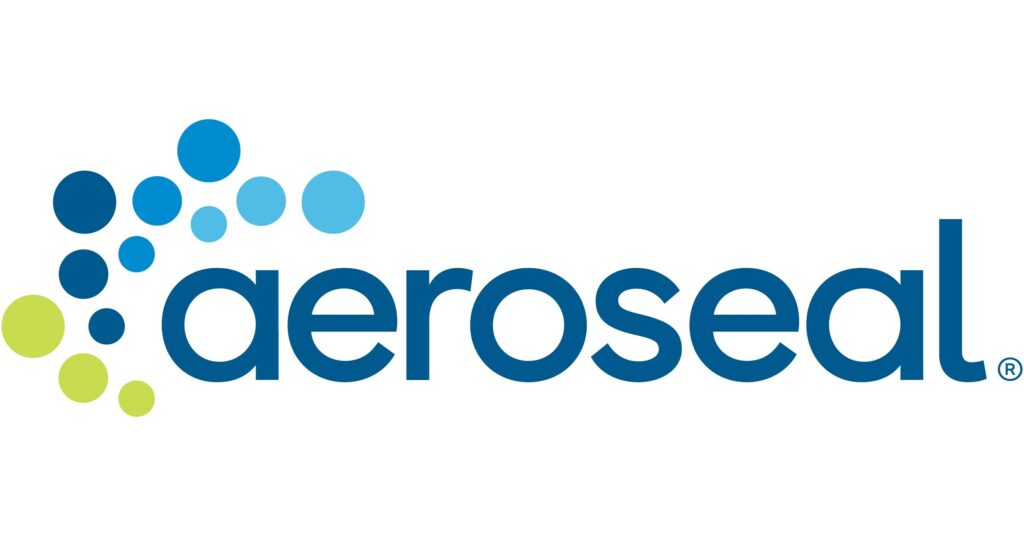 Aeroseal Logo Aeroseal is an industry-leading duct & envelope air-sealing technology. It improves the lives of people worldwide by delivering comfort, healthy air, and substantial energy savings.